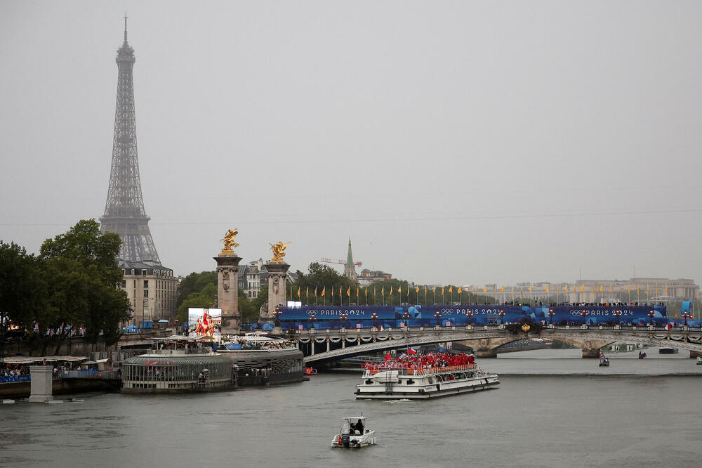 Kiša u Parizu - "romantično" otvaranje Olimpijskih igara na Seni, pogledajte foto-galeriju