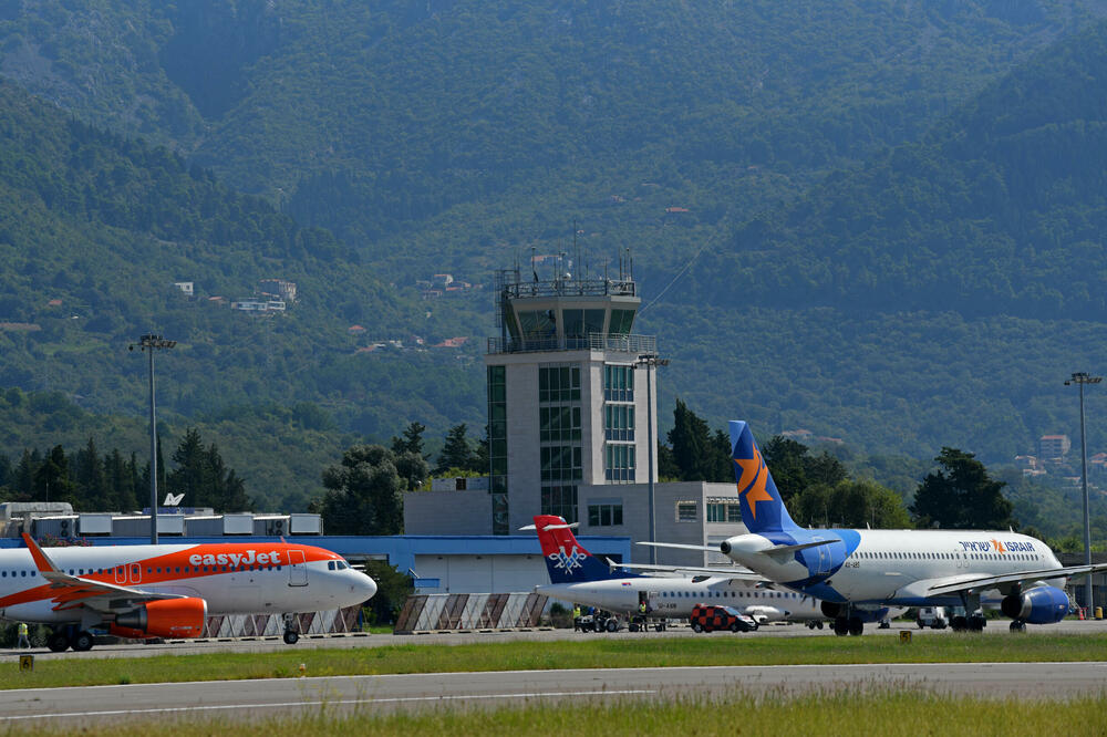 Raste broj putnika na aerodromu Tivat