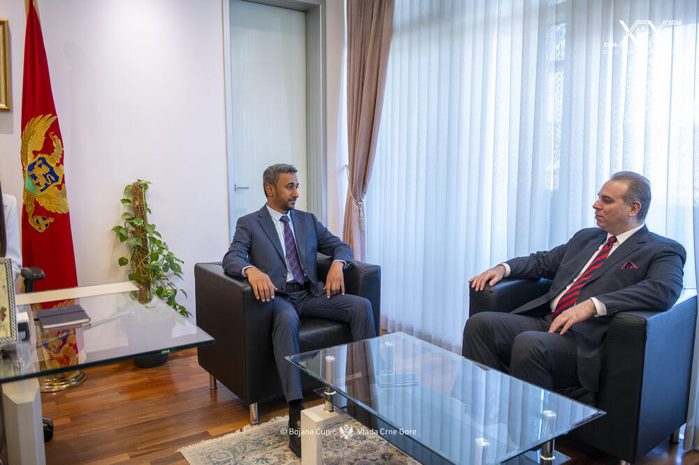 Al Šemeili: UAE zainteresovani za dodatno unapređenje investicija u Crnoj Gori