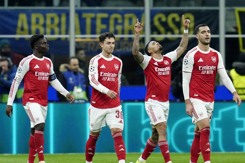 Arsenal moćan na "Đuzepe Meaci", šestica Reala, šampion izgubio u Lisabonu