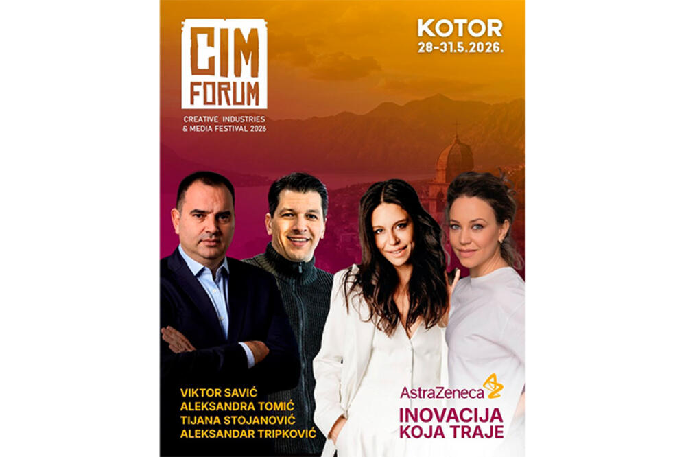 AstraZeneca partner CIM Foruma 2026: Panel &bdquo;Inovacija koja traje&ldquo; spaja nauku, umjetnost i komunikaciju