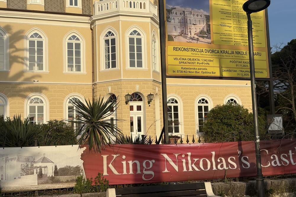 Bar: Dvorac kralja Nikole uskoro otvara vrata
