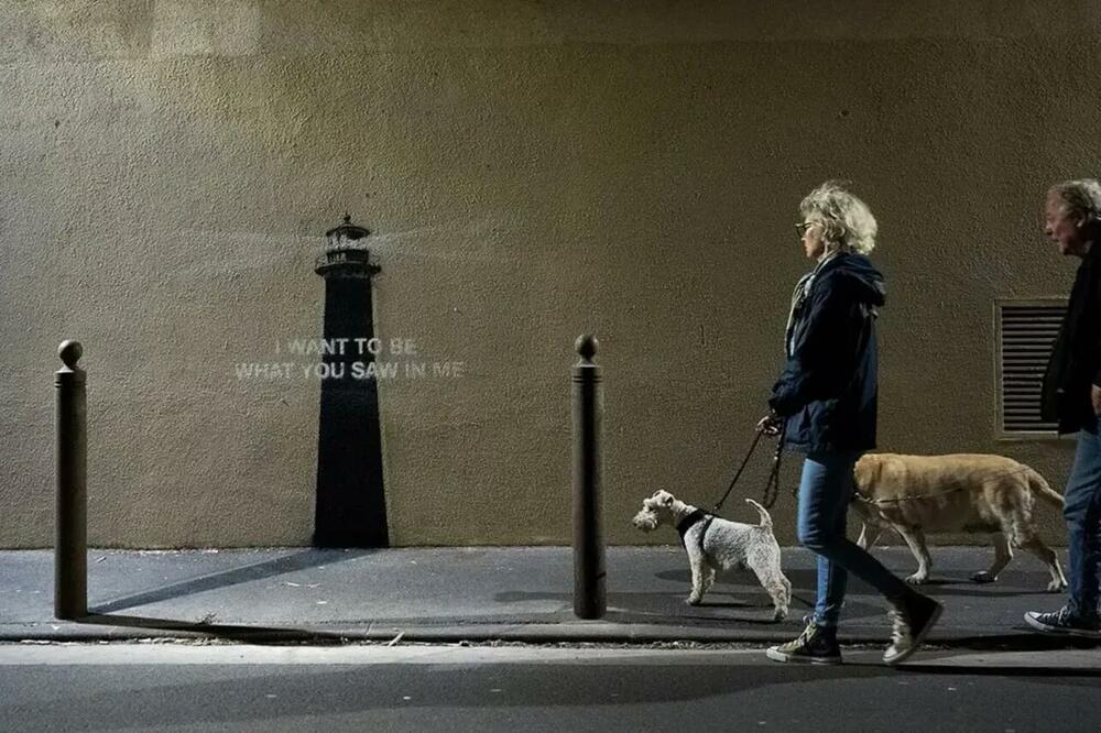 Benksi opet na djelu, naslikao svetionik u Marseju