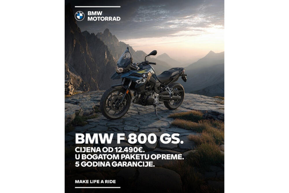 BMW F 800 GS &ndash; Spreman za nove avanture