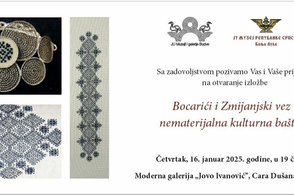 Bocarići i Zmijanjski vez - nematerijalna kulturna baština