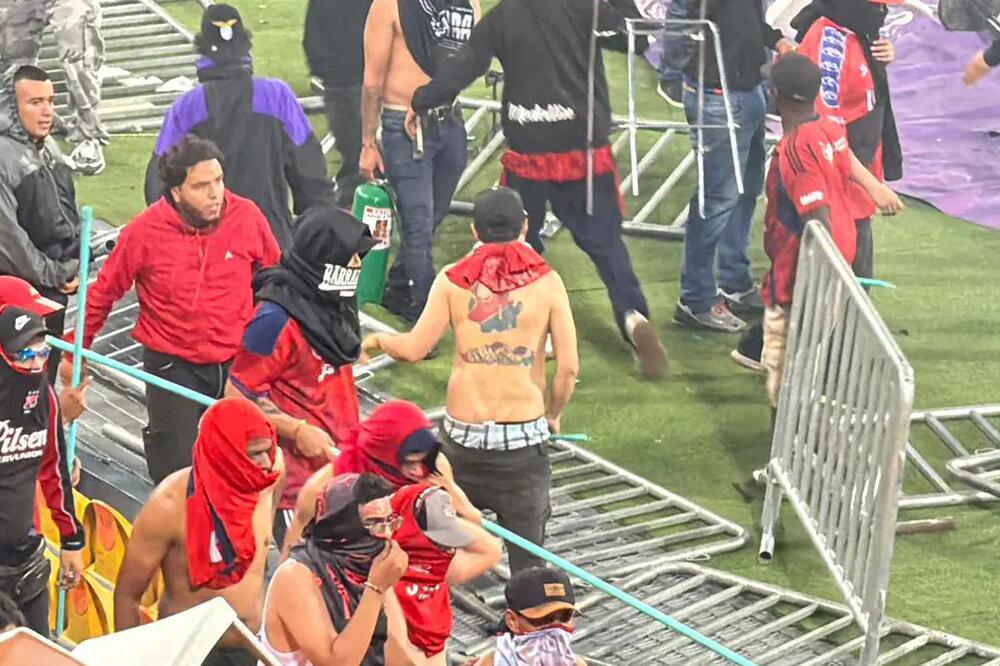 Brutalni sukobi navijača nakon finala Kupa Kolumbije, desetine povrijeđenih