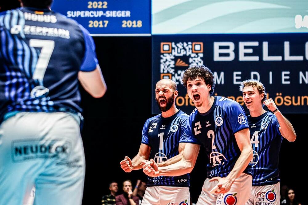 Ćaćić u osmini finala CEV Kupa, Zvicer odličan na debiju, Peruničić u seriji, Saškin Porto nezaustavljiv