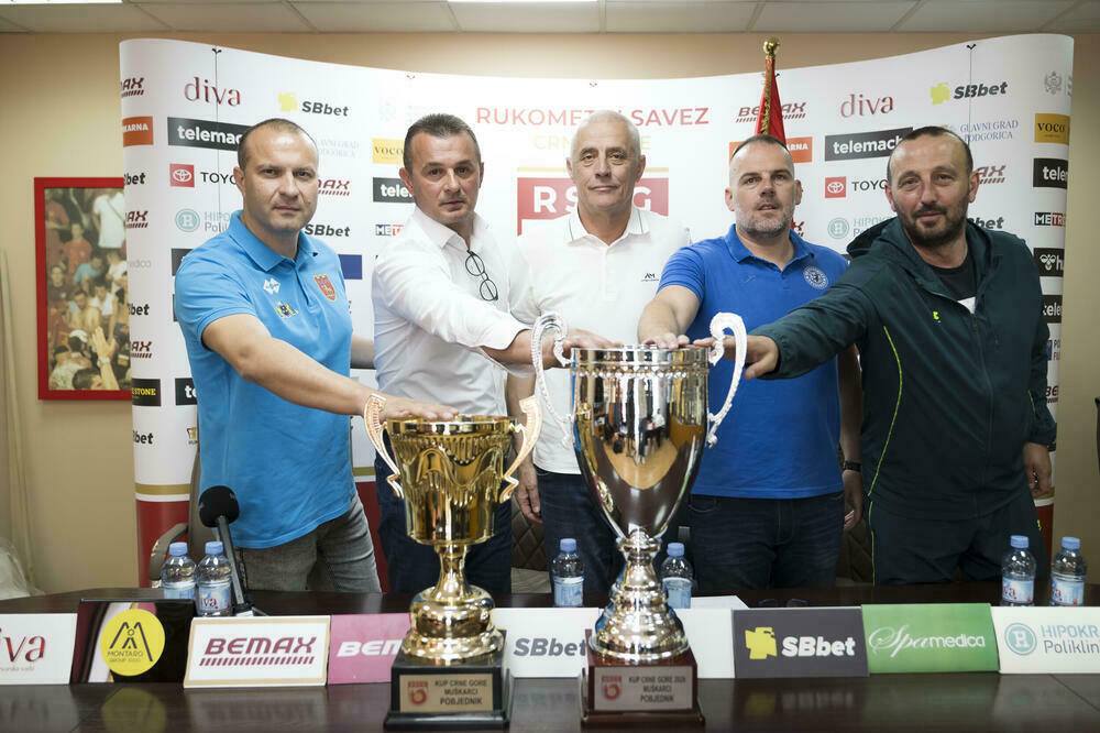 Četiri želje, jedan trofej: Kreće završnica Kupa Crne Gore za rukometaše