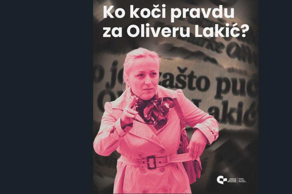 CGO povodom osam godina od pokušaja ubistva Olivere Lakić: Pravda se udaljava od žrtve