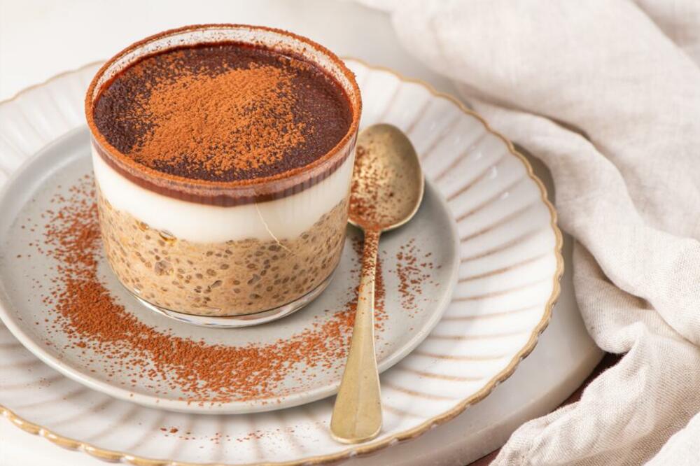 Chia tiramisu u čaši: desert koji izgleda grešno, a jede se bez griže savjesti