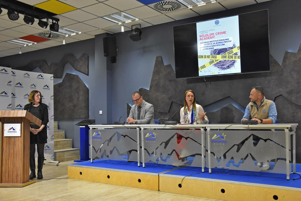 "Crna Gora jača kapacitete za borbu protiv kriminala nad divljim životinjama"
