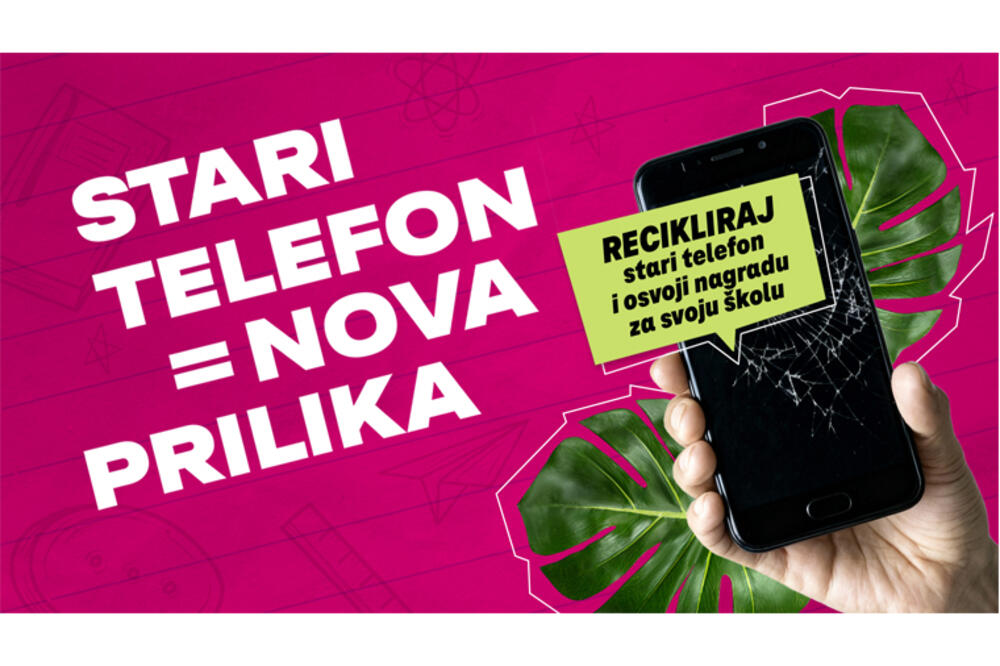 Crnogorski Telekom pokreće kampanju reciklaže starih telefona u podgoričkim školama
