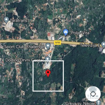 Danilovgrad, Bandići, plac 9200m2