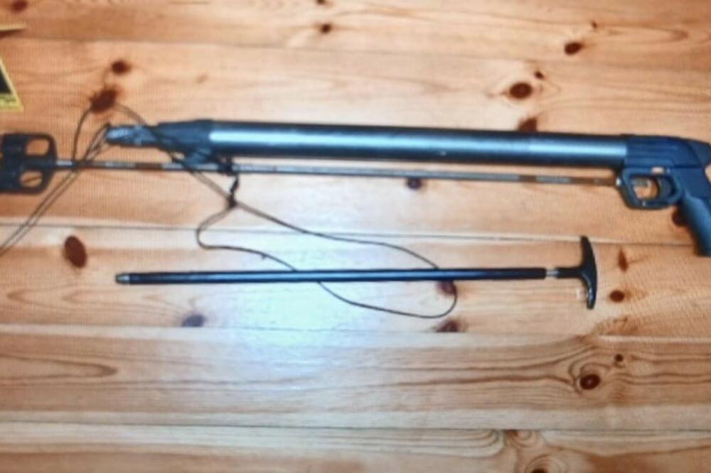 Danilovgradska policija oduzela pištolj, vazdušnu pušku i podvodnu pušku sa harpunom