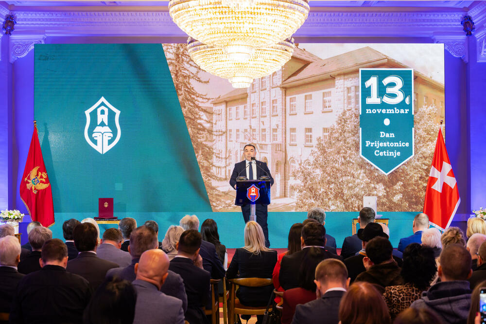 Đurašković: Nema epohe u kojoj Cetinje nije bilo središte odlučujućih događaja za Crnu Goru