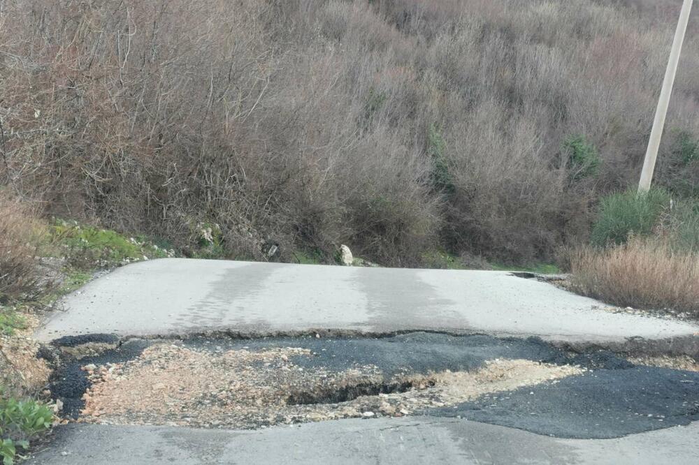 Do Tuđemila ne može ni hitna ni vatrogasna: Građani i Opština Bar traže sanaciju regionalnog puta preko Sutormana