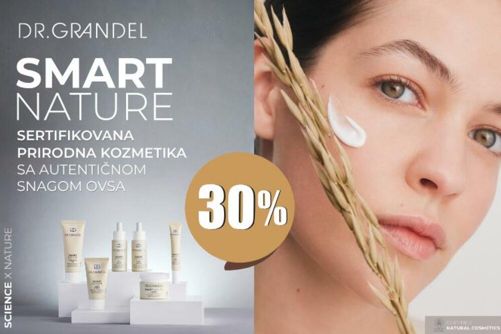 Dr. Grandel Smart Nature linija: Prirodna kozmetika koja pravi razliku uz 30% popusta tokom aprila