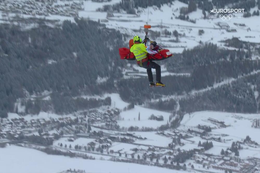 Drama u Bormiju: Norveški skijaš završio u bolnici nakon stravičnog pada na stazi kojom se "leti" kao na auto-putevima