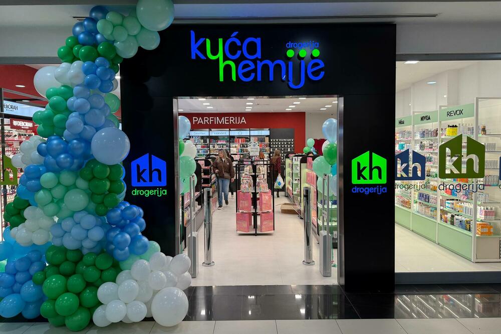 Drogerija Kuća Hemije u Mall of Montenegro: moderniji prostor i 20% popusta za sve posjetioce