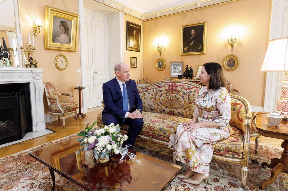 Dubravka Lalović predala akreditivna pisma princu Albertu II od Monaka