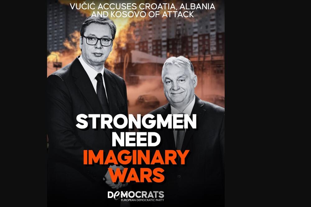 EDP: Vučić izmišlja spoljne neprijatelje, po uzoru na Orbana pretvara strah u politiku