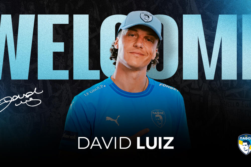 Euforija na Kipru, stigao David Luis