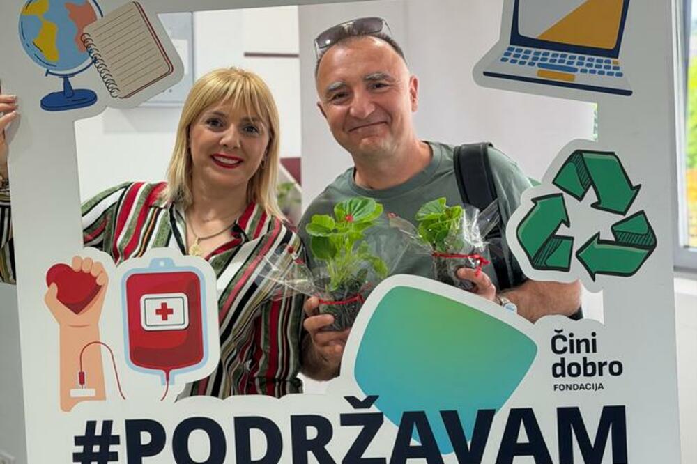 Fondacija "Čini dobro" realizovala akcija dobrovoljnog davanja krvi