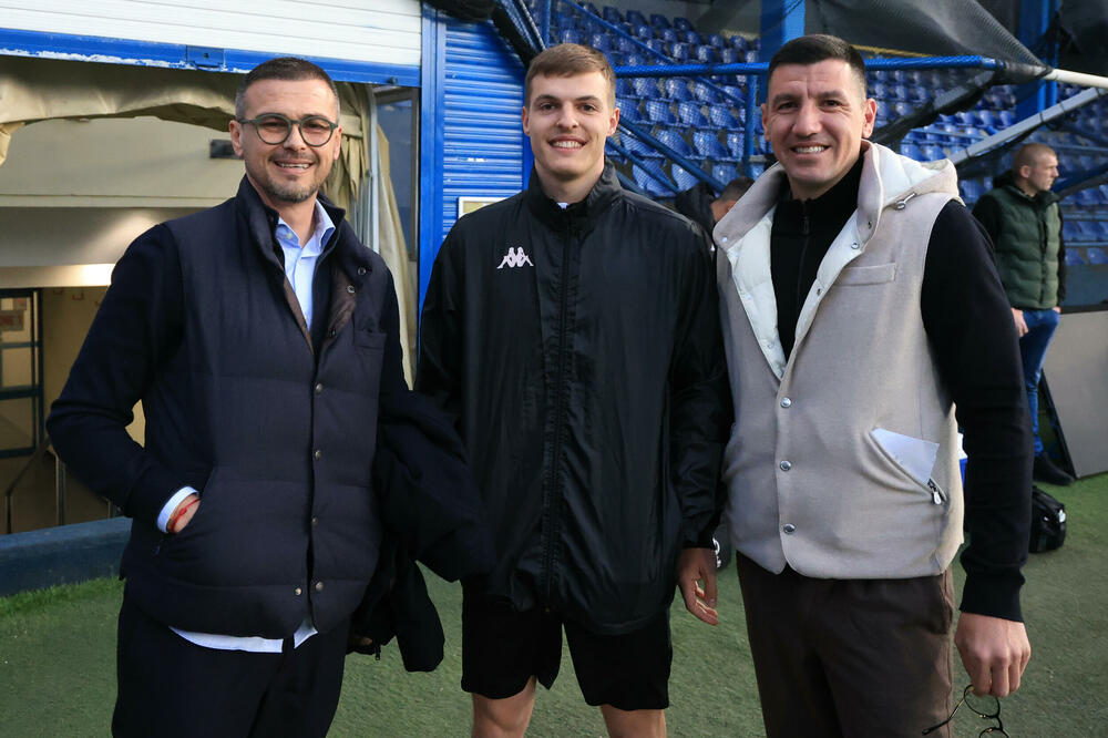 Fudbaleri Partizana trenirali pod Goricom, Andrej Delinašić, Grbić i Kostić se prisjetili Andrije