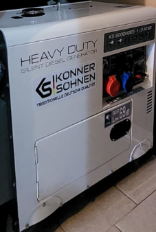 Generator  Konner&Sohnen KS 9200HDES-1/3 ATSR.   Nov! nije koristen. dizel