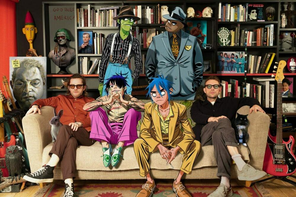 Gorillaz na Fortnite festivalu