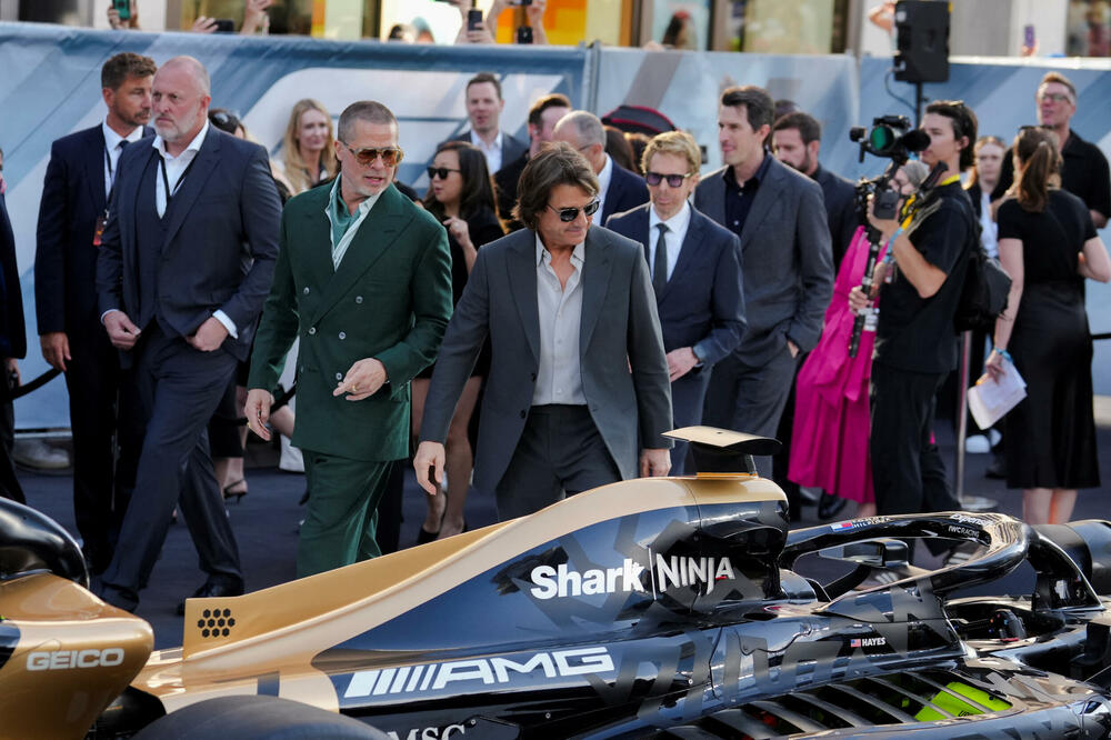 Holivudska brzina - film “F1” premijerno “zapalio” London