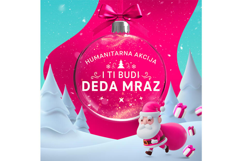 I ti budi Deda Mraz: Završena humanitarna akcija Crnogorskog Telekoma