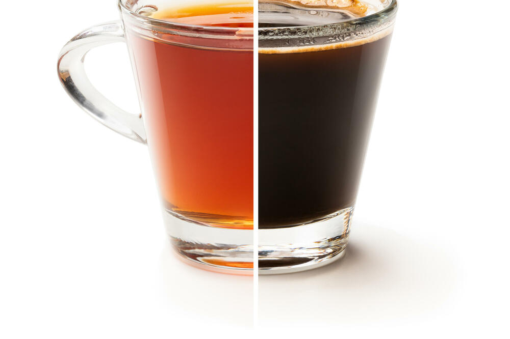 Idealna kombinacija - kafa ujutru, čaj uveče