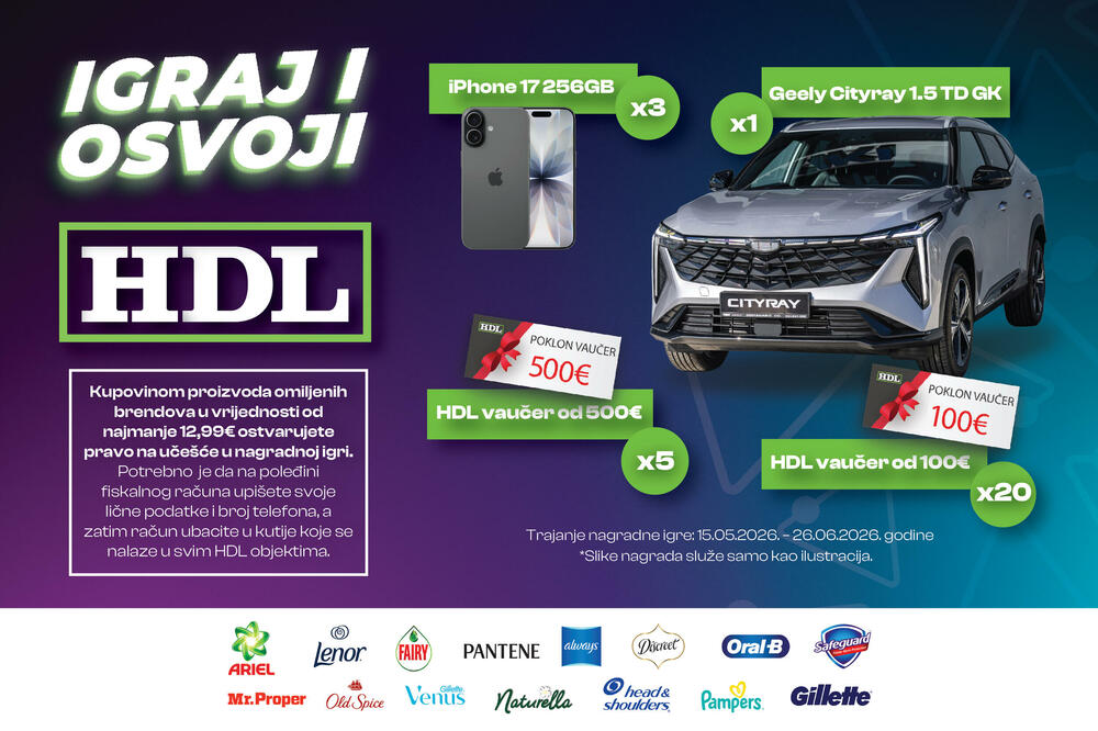 &bdquo;Igraj i osvoji - HDL vas nagrađuje&ldquo;