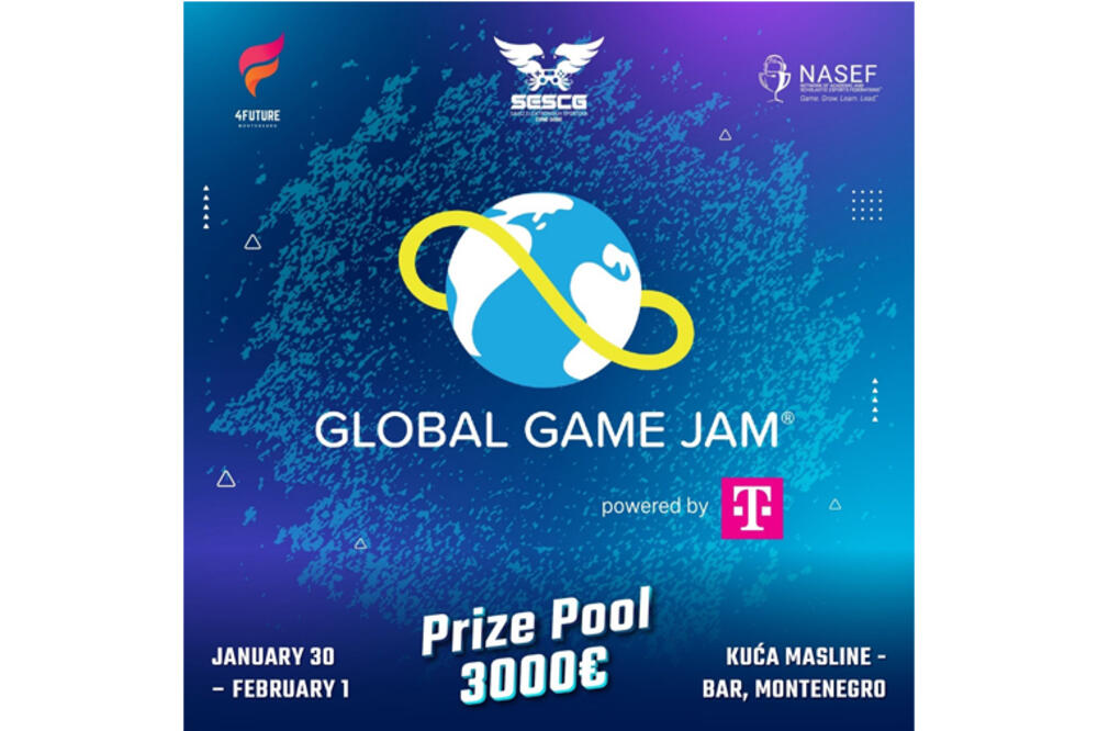 Igre, ideje i inovacije: Global Game Jam uz podrsku Crnogorskog Telekoma