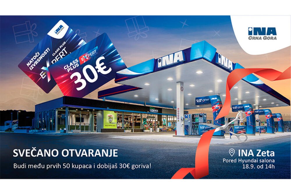INA otvorila još jedno maloprodajno mjesto u Zeti