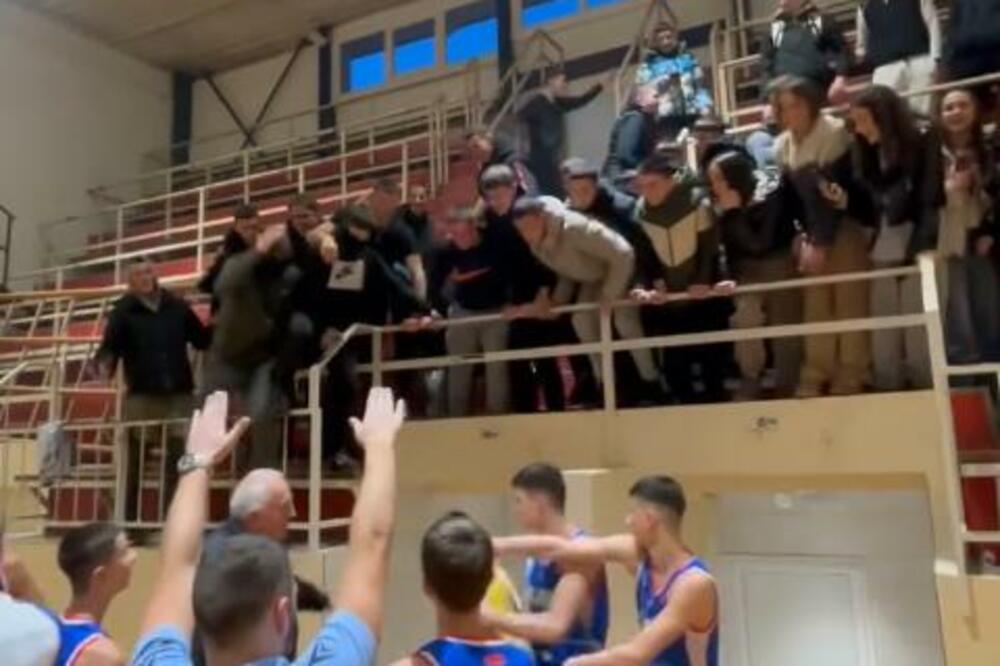 Incidenti na košarkaškoj utakmici kadeta u Nikšiću: Navijači pljuvali i vrijeđali gostujuće igrače