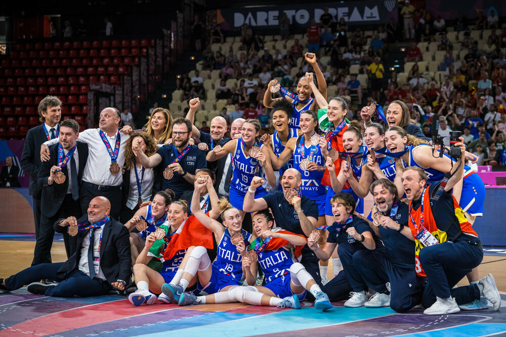 Italija na podijumu na Eurobasketu za košarkašice nakon 30 godina
