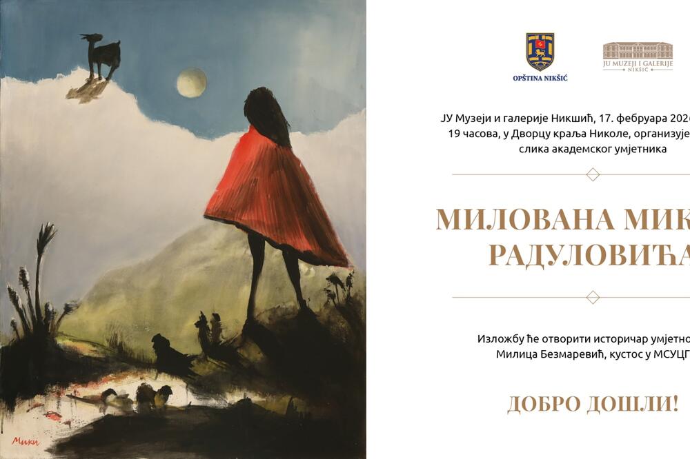 Izložba Mikija Radulovića večeras u Nikšiću