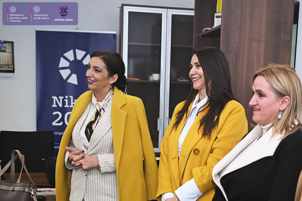 Jakšić-Stojanović i Adžović posjetile Nikšić: Grad će dobiti salu namijenjenu održavanju kongresa, koncerata, sajmova...