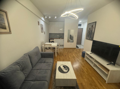 Jednosoban namješten stan, 40m2, Zabjelo