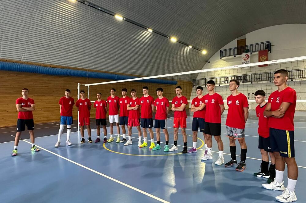 Kadetska odbojkaška reprezentacija počela pripreme za Balkansko prvenstvo
