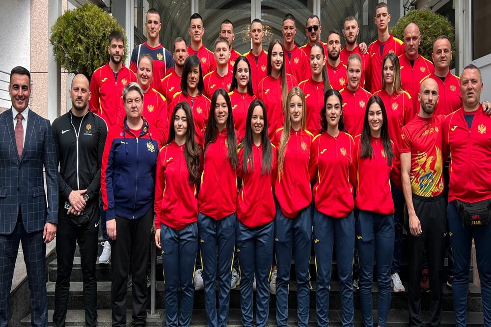 Karate reprezentacija stigla u Frankfurt, Ognjenović: Cilj je da potvrdimo da crnogorski karate ima mjesto među elitom