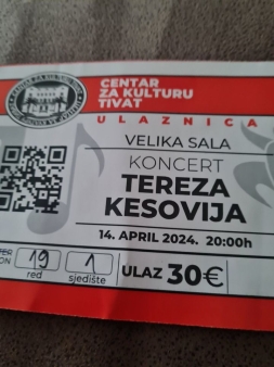 Karte za koncert