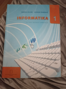 Knjige za I razred opšte gimnazije