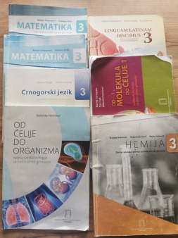 Knjige za III razred gimnazije (dio kompleta)