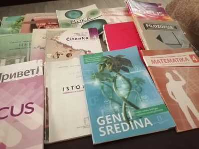 Knjige za 4. razred Gimnazije 