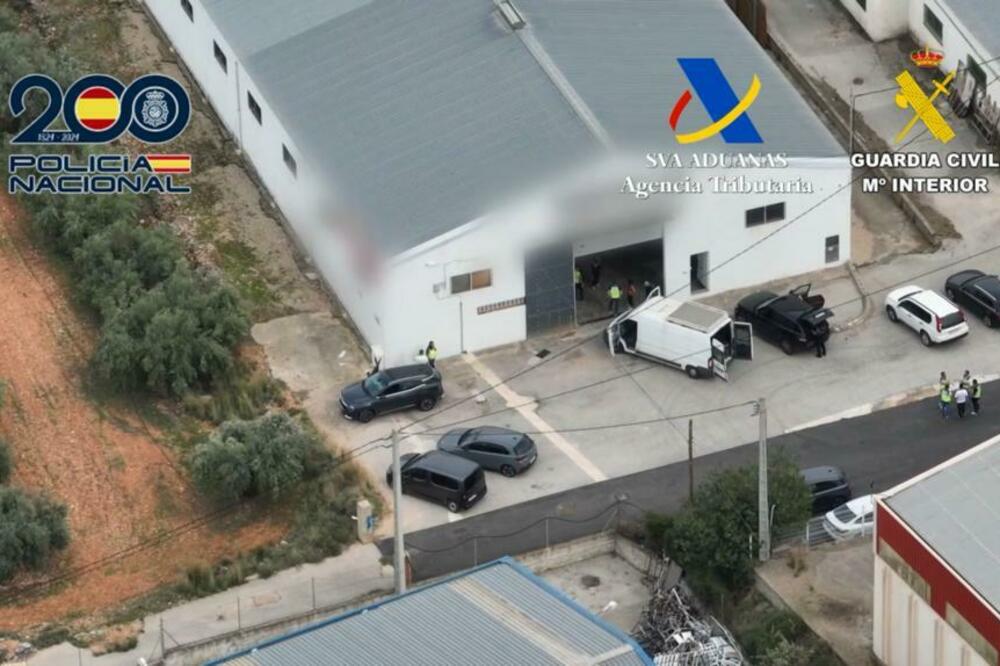 Kokainske rute kontrolišu Balkanci: Španska policija razotkrila jednu od najsofisticiranijih narko-mreža u istoriji