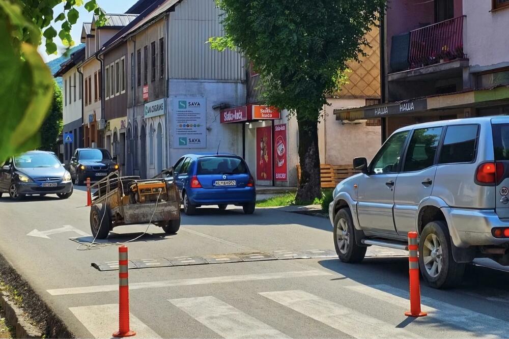 Kolašin: Ležeći policajci postavljeni širom grada