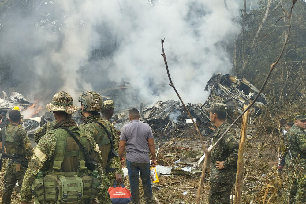 Kolumbijska vojska: U padu aviona poginulo 69 ljudi; Petro: Taj komad otpadnog metala je kupljen 2020. godine...